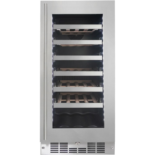 Silhouette 28 Bottle Integrated Wine Cooler, 15" Wide Chassis