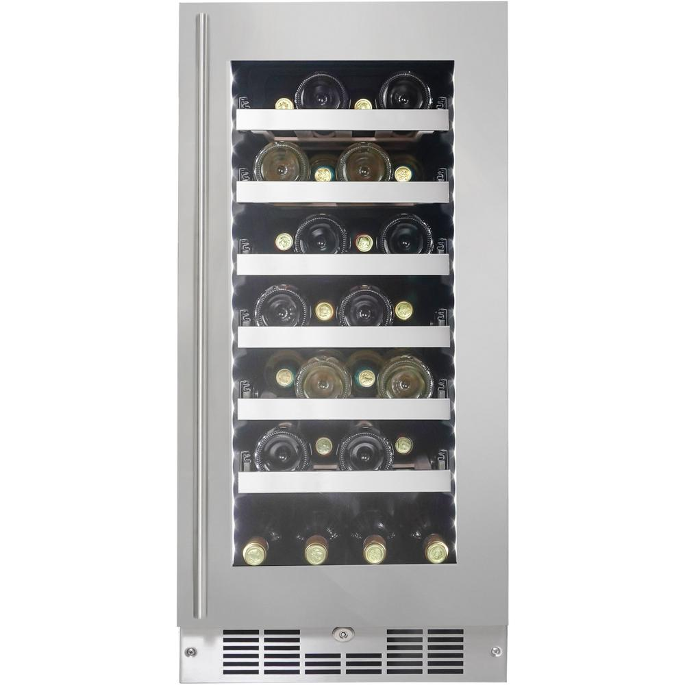 Silhouette 28 Bottle Integrated Wine Cooler, 15" Wide Chassis
