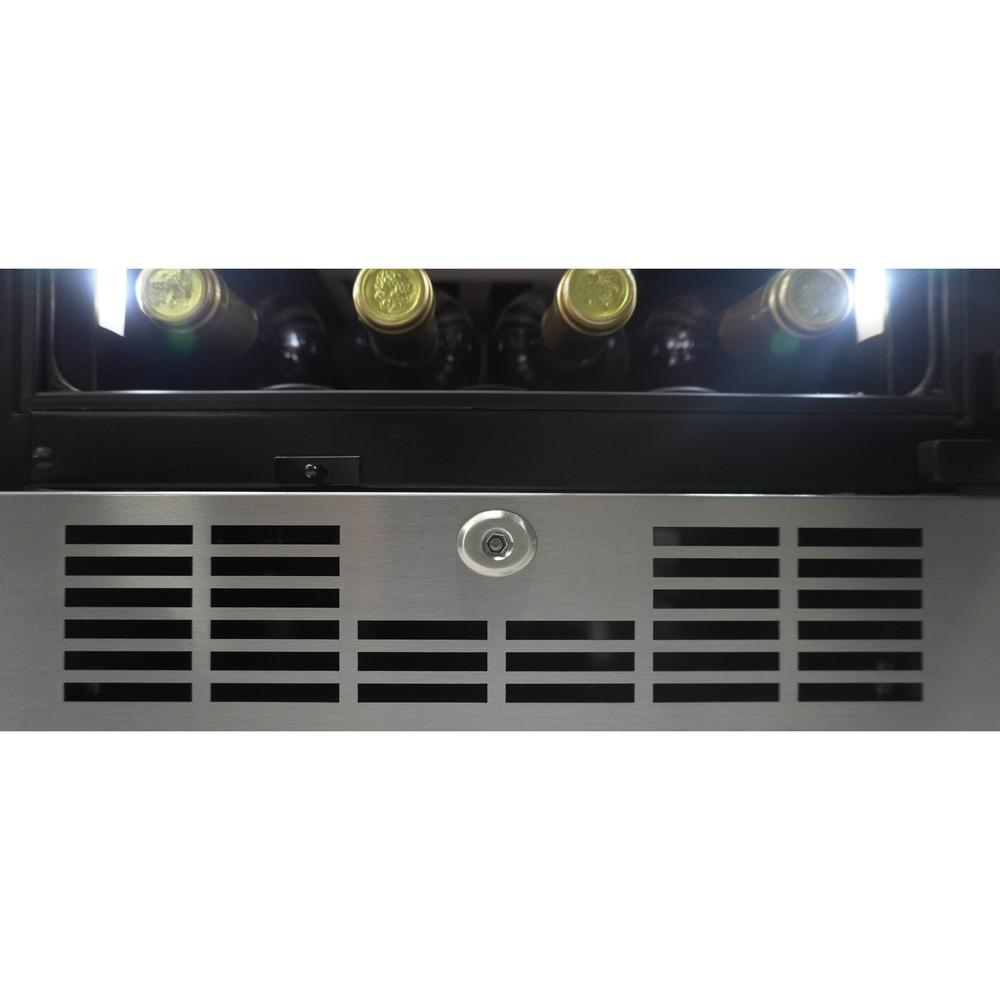 Silhouette 28 Bottle Integrated Wine Cooler, 15" Wide Chassis