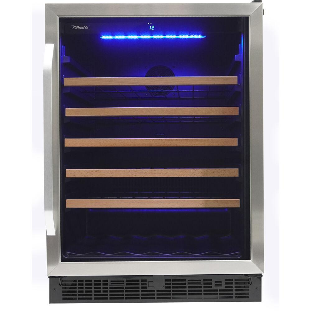 50 Wine Bottle Wine Cooler, Capacitive Touch Controls, Pro Style Handle