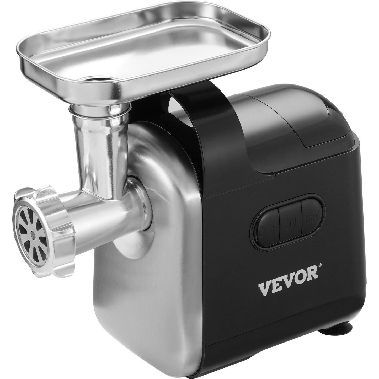 VEVOR Electric Meat Grinder, 6.6 Lb/Min, 550W(2200W MAX) Industrial Meat Mincer with 2 Blade, 3 Grinding Plates, Sausage Maker & Kubbe Kit ABS + Stainless Steel Commercial Meat Grinder, ETL Listed