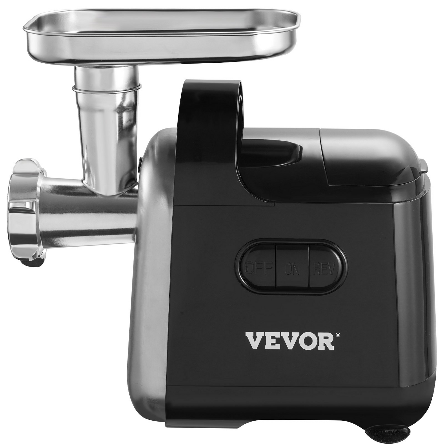 VEVOR Electric Meat Grinder, 6.6 Lb/Min, 550W(2200W MAX) Industrial Meat Mincer with 2 Blade, 3 Grinding Plates, Sausage Maker & Kubbe Kit ABS + Stainless Steel Commercial Meat Grinder, ETL Listed