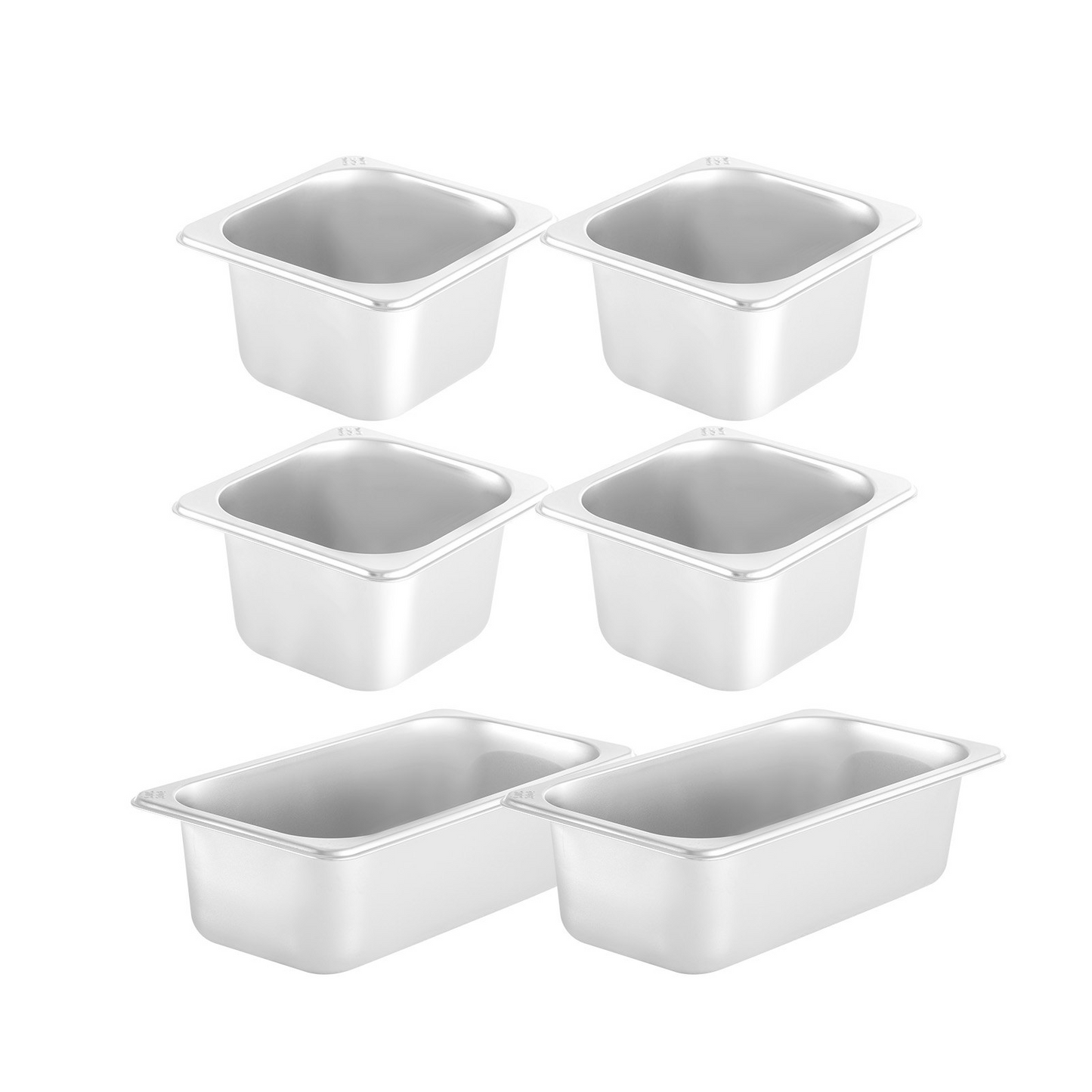 VEVOR Refrigerated Condiment Prep Station, 48-Inch, 10.8Qt Sandwich/Salad Prep Table with 2 1/3 Pans & 4 1/6 Pans, 150W Salad Bar with 304 Stainless Body and Cover Temp Adjuster One-Click Defrosting