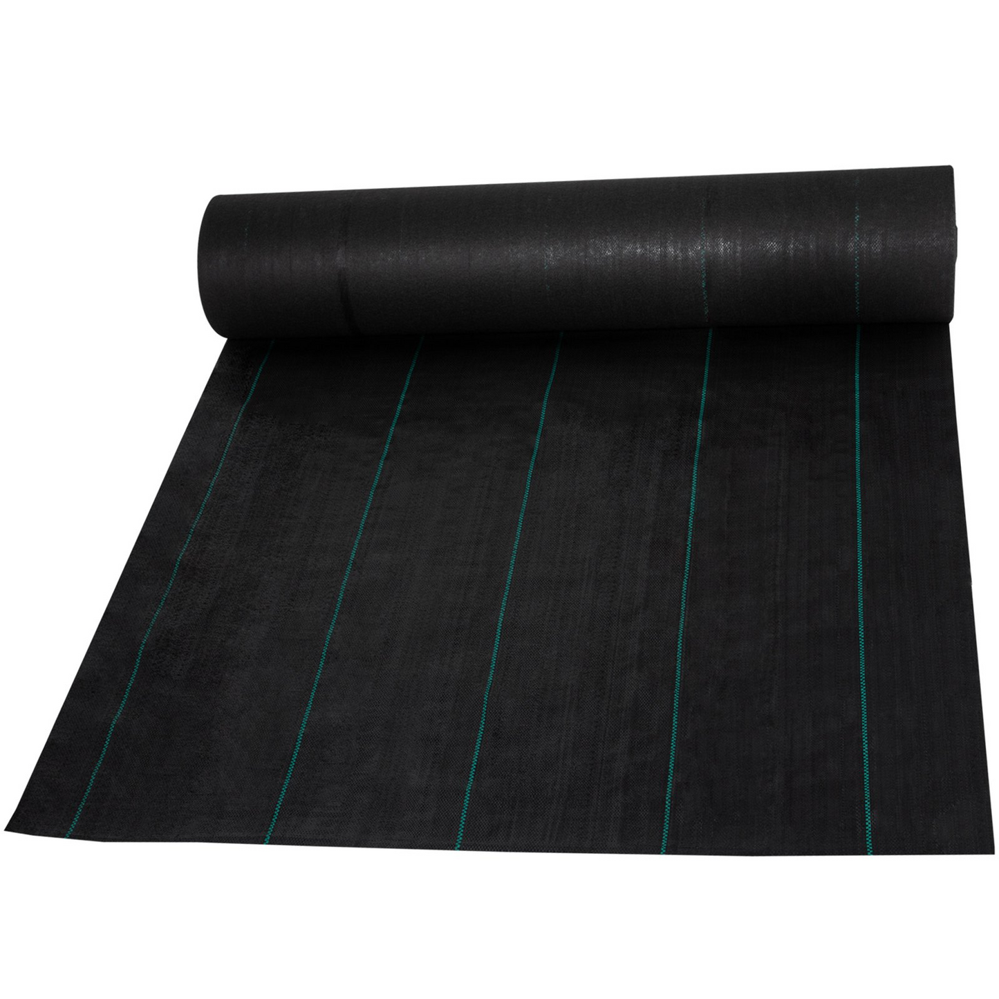 VEVOR Weed Barrier Landscape Fabric, 5 x 250 ft, 5 Oz Premium Woven Ground Cover Heavy Duty PP Material & Easy Setup, Single-Layer for Outdoor Garden, Lawn, Driveway, Black