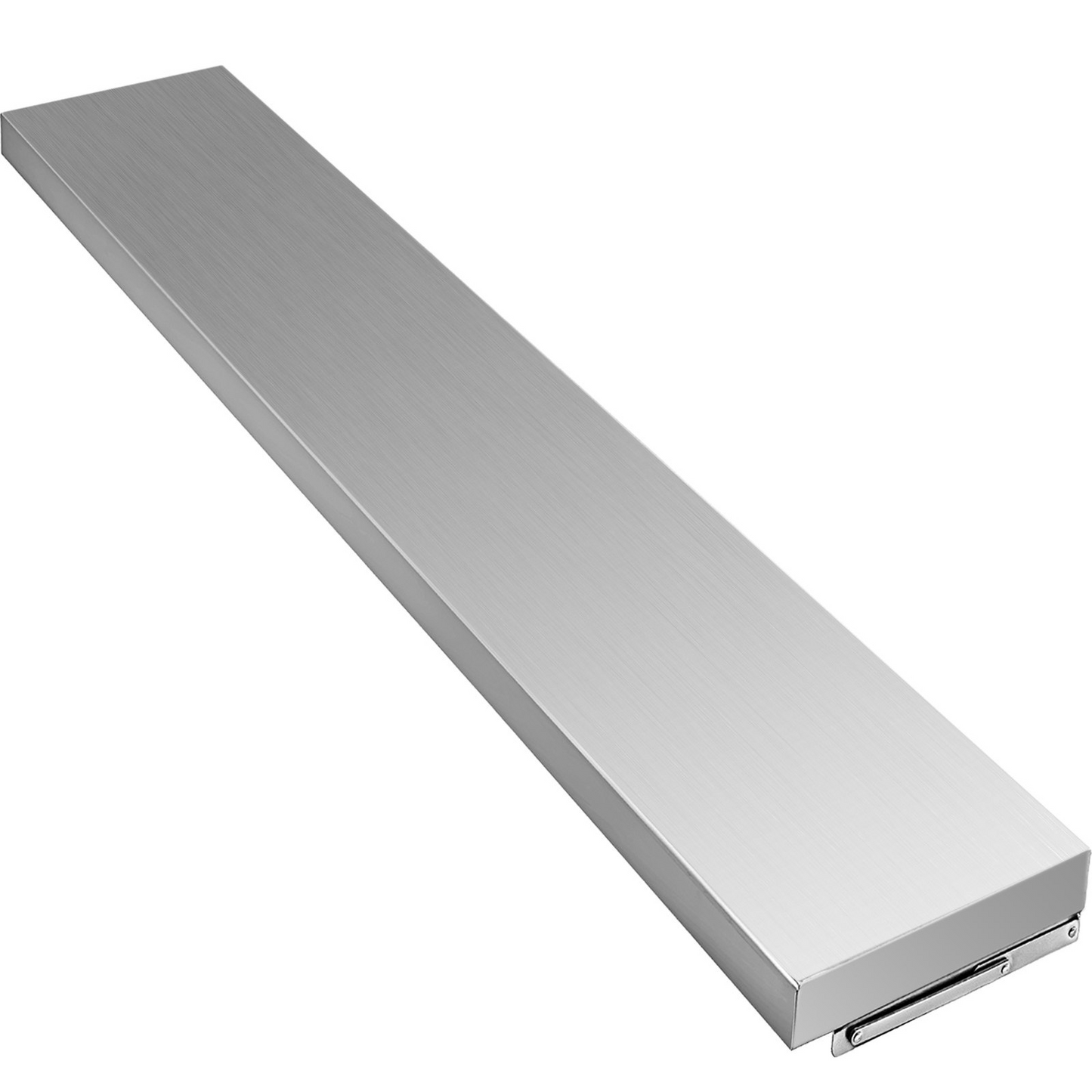 VEVOR Concession Shelf 70.8L x 11.4W Inch with Stainless Steel Frame and Surface Board for Food Trailer Serving Window