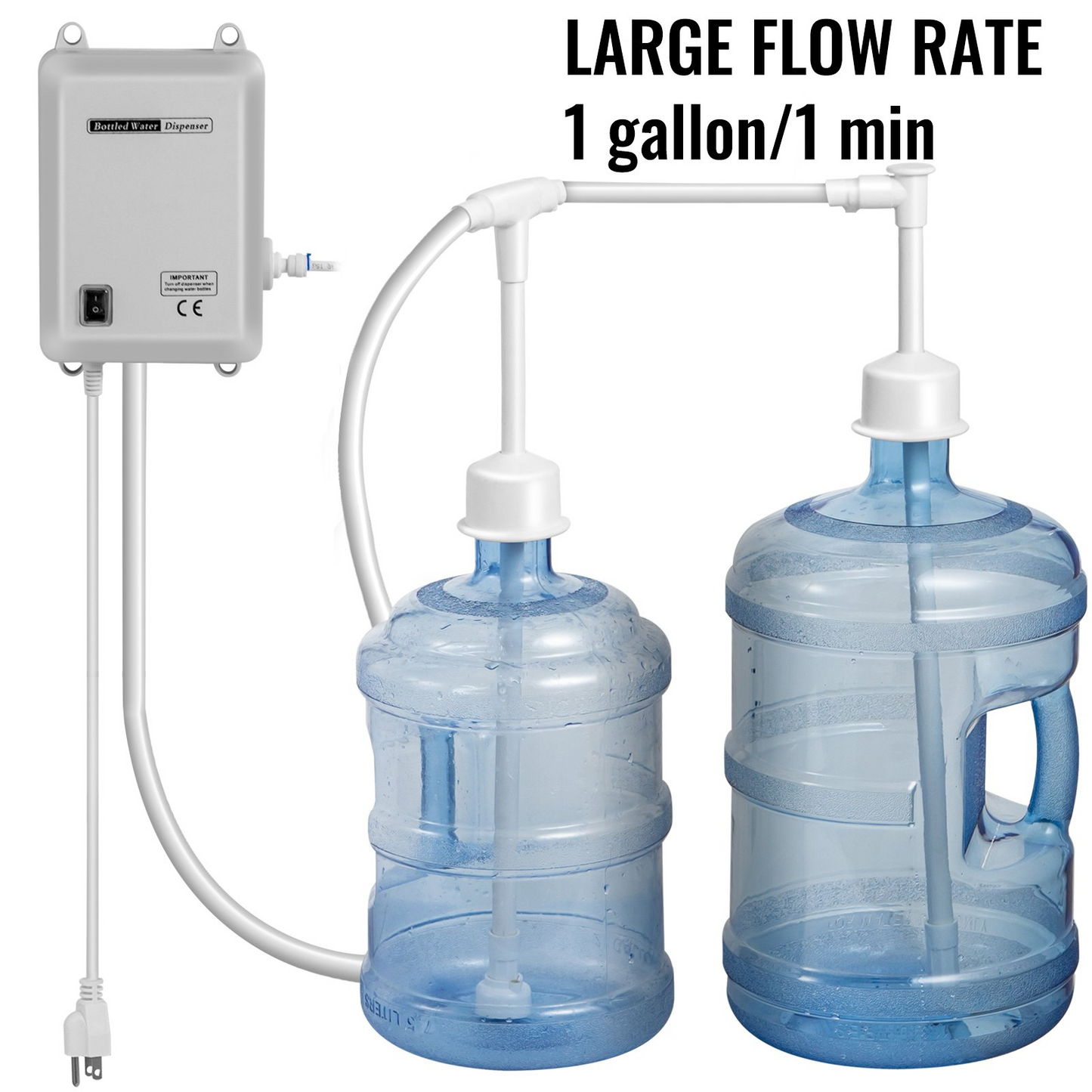 120v Ac Bottled Water Dispensing Pump System Replaces Bunn Flojet -am