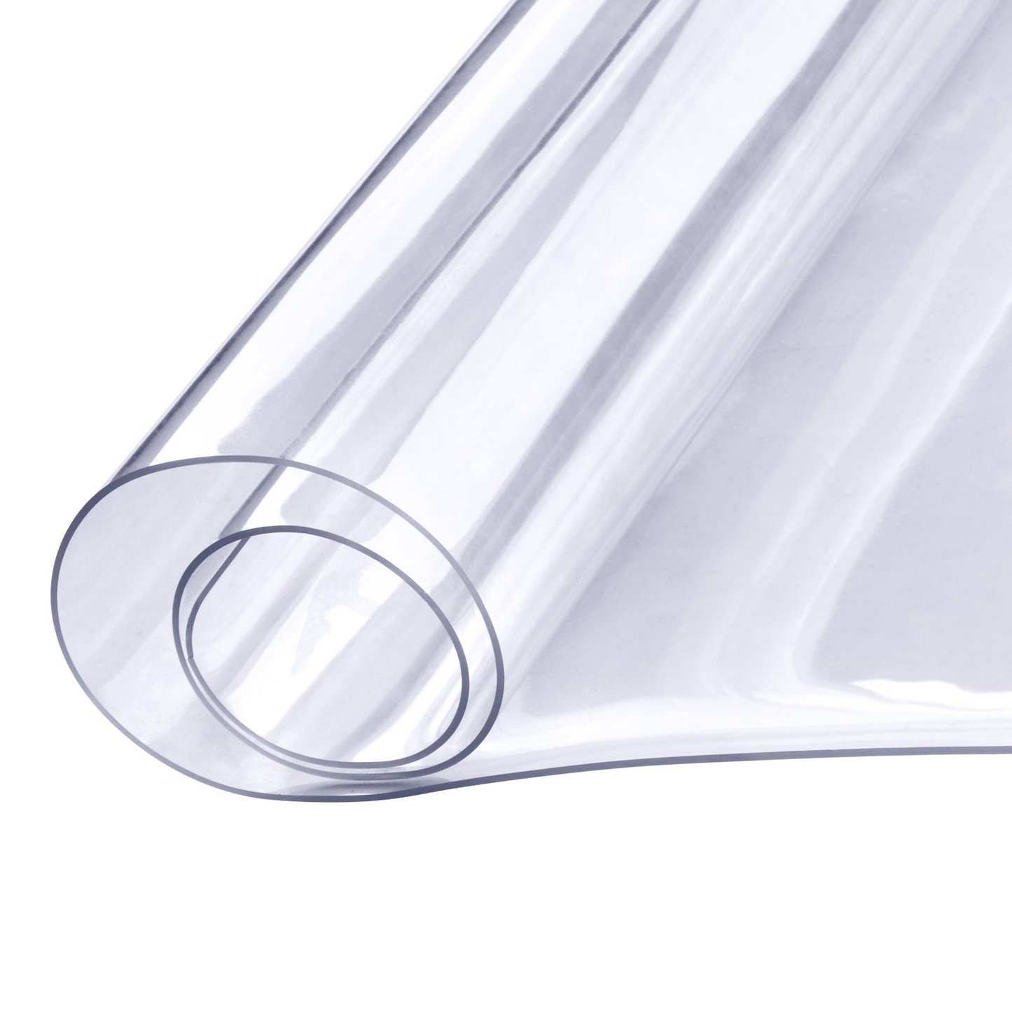 VEVOR Clear Table Cover Protector, 36" x 72" Table Cover, 1.5 mm Thick PVC Plastic Tablecloth, Waterproof Desktop Protector for Writing Desk, Coffee Table, Dining Room Table
