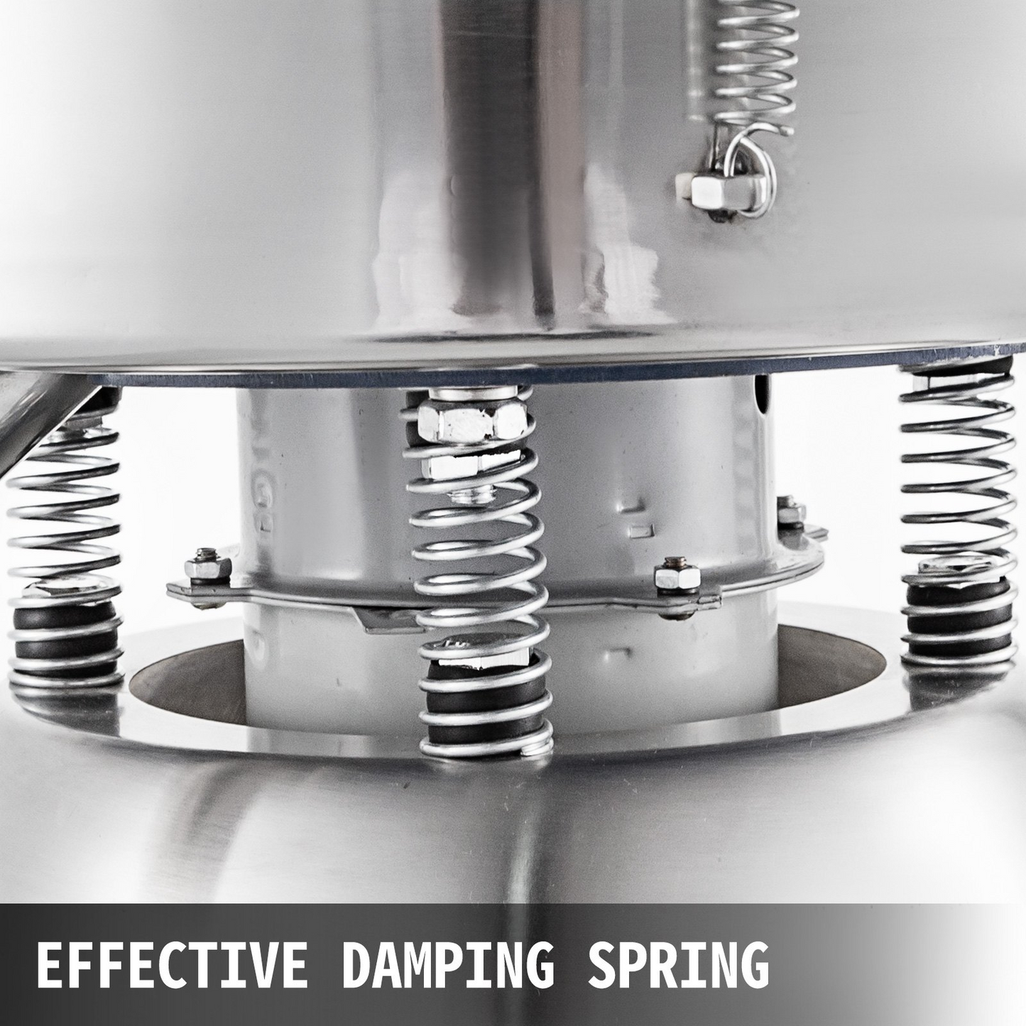 VEVOR Automatic Sieve Shaker Included 40 Mesh + 60 Mesh Flour Sifter Electric Vibrating Sieve Machine 110V 50W Sifter Shaker Machine 1150 r/min for Flours, Herbal Powder