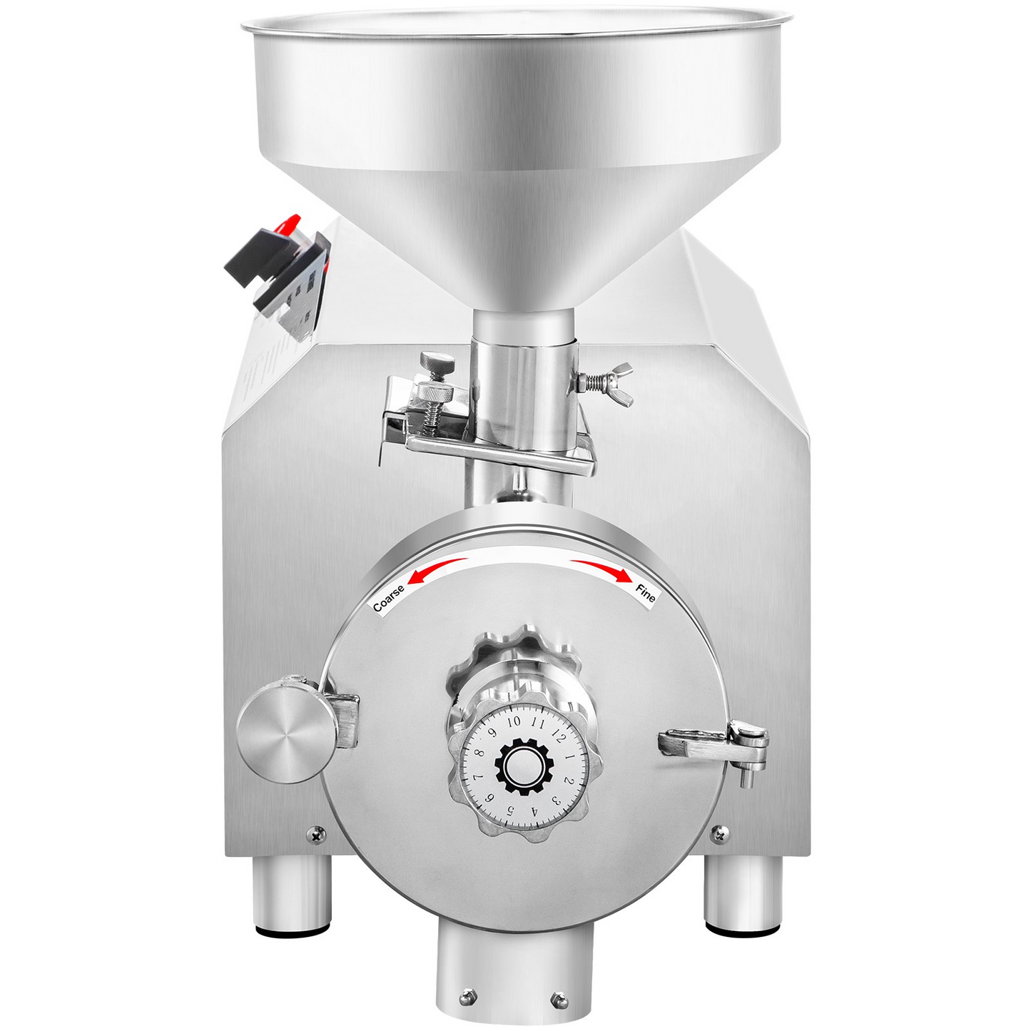 VEVOR Soybean Grinder Commercial Grinding Machine for Spices 3000W Corn Mill Grinder 50-60 KG/H Stainless Steel Corn Grinder Industrial Flour Milling Machine for Pepper Soybean Peanut Herbs Grains