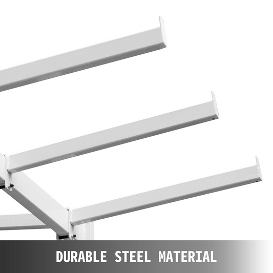 VEVOR Folding Chair and Table Cart 750lbs Capacity Combo Cart for 42 Chairs and 12 Tables Steel Frame Folding Chair Racks for Storage Swivel Wheels Folding Chair Storage with Steel Rope