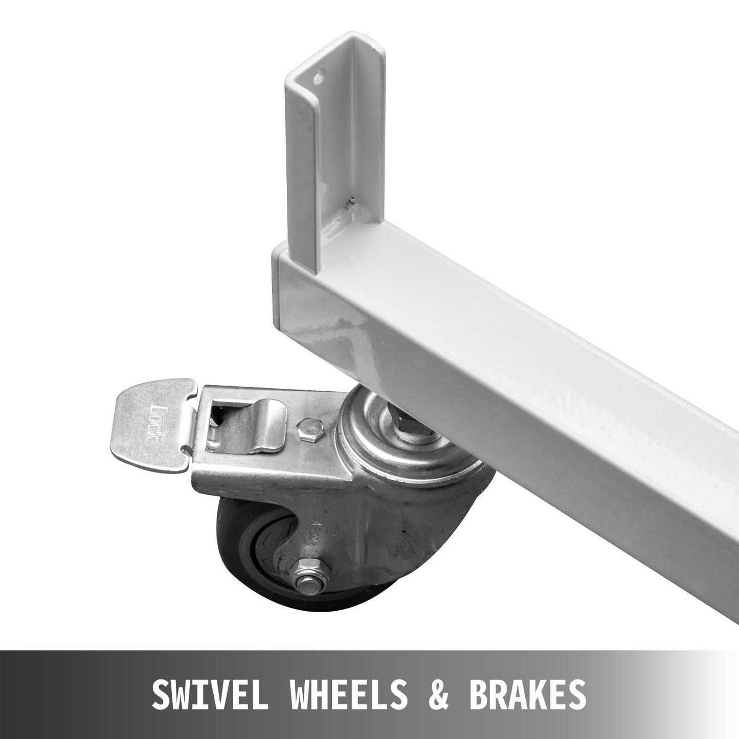 VEVOR Folding Chair and Table Cart 750lbs Capacity Combo Cart for 42 Chairs and 12 Tables Steel Frame Folding Chair Racks for Storage Swivel Wheels Folding Chair Storage with Steel Rope