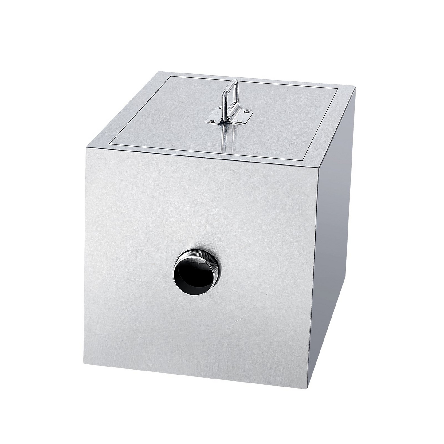 VEVOR Commercial Grease Trap, 8 LBS Grease Interceptor, Side Inlet Interceptor, Under Sink Stainless Steel Grease Trap, 2.8 GPM Waste Water Oil-water Separator, for Restaurant Canteen Home Kitchen