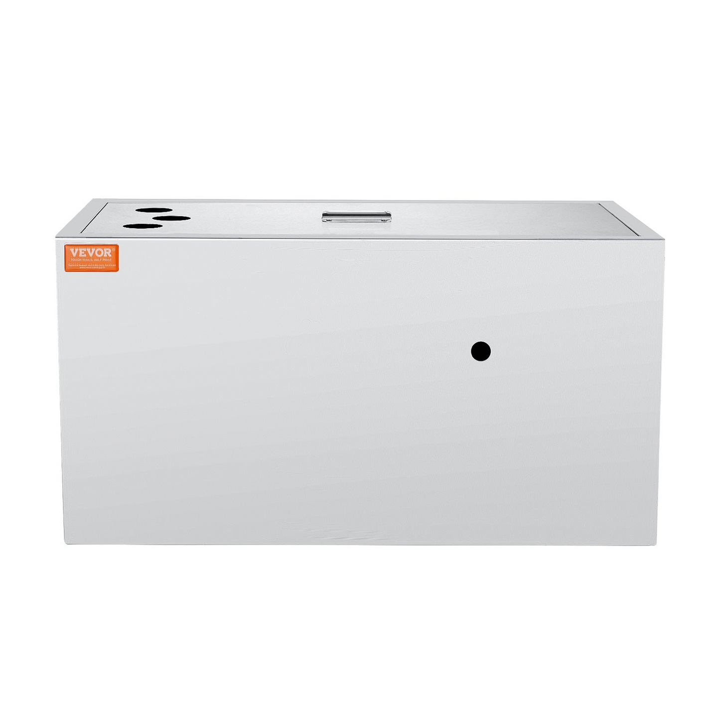 VEVOR Commercial Grease Trap, 25 LBS Grease Interceptor, Top Inlet Interceptor, Under Sink Stainless Steel Grease Trap, 6.4 GPM Waste Water Oil-water Separator, for Restaurant Canteen Home Kitchen