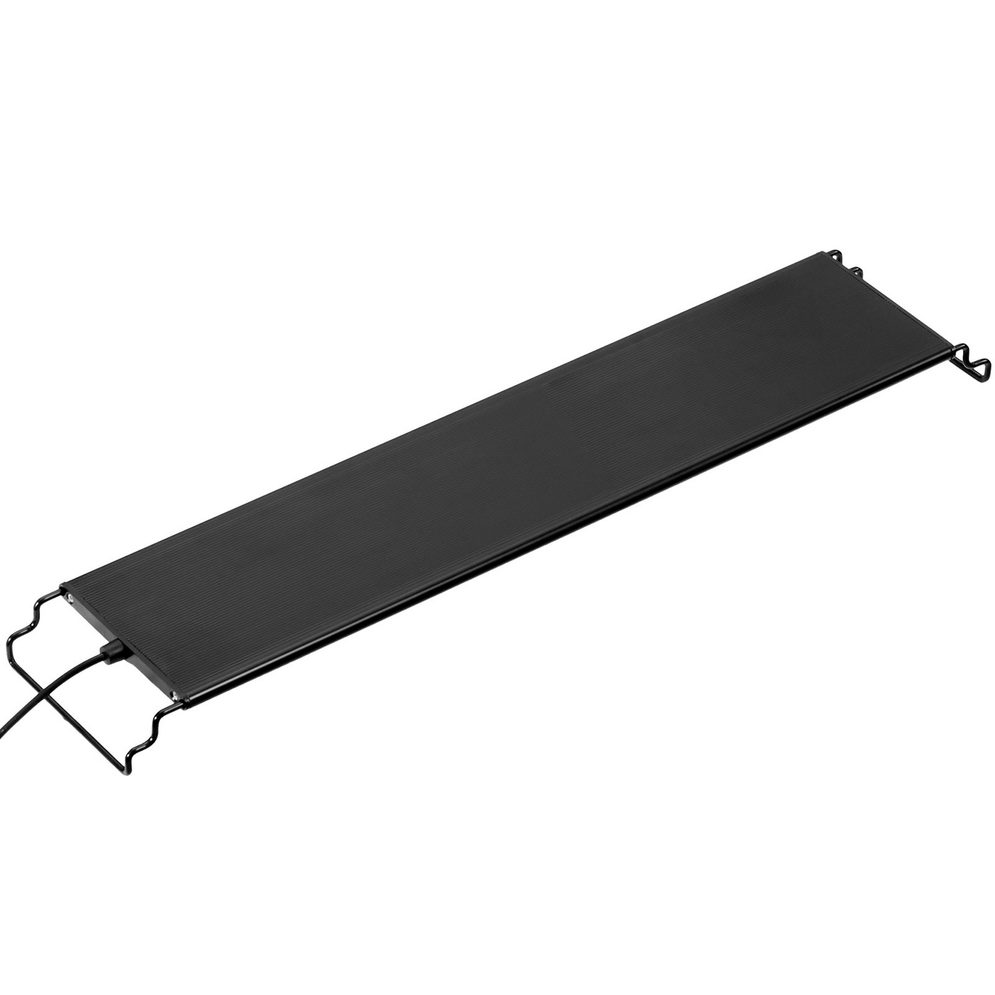 VEVOR Aquarium Light with LCD Monitor, 18W Full Spectrum Fish Tank Light with 24/7 Natural Mode, Adjustable Brightness & Timer - Aluminum Alloy Shell Extendable Brackets for 18"-24" Freshwater Tank