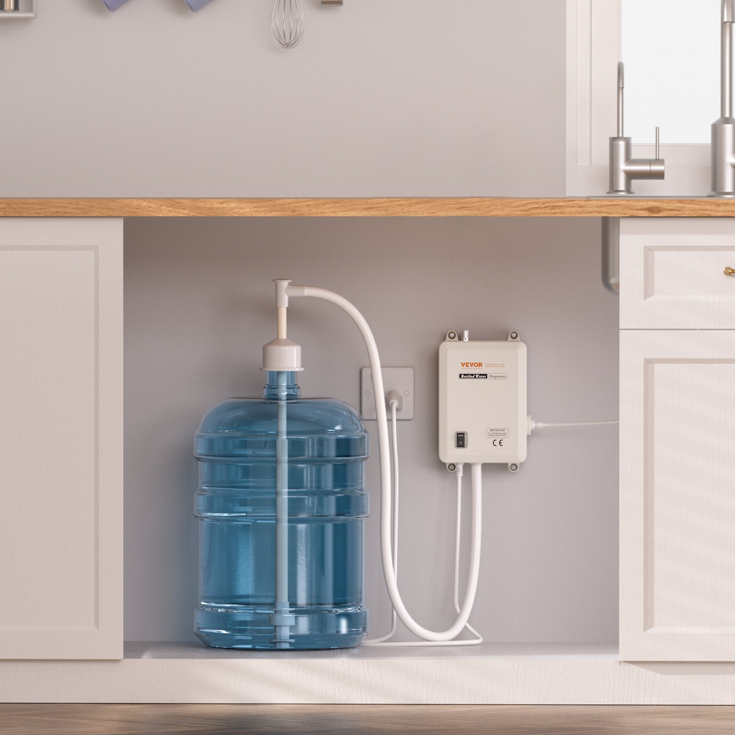 VEVOR 5 Gallon Bottled Water Dispenser Pump System Water Dispensing Jug Pump