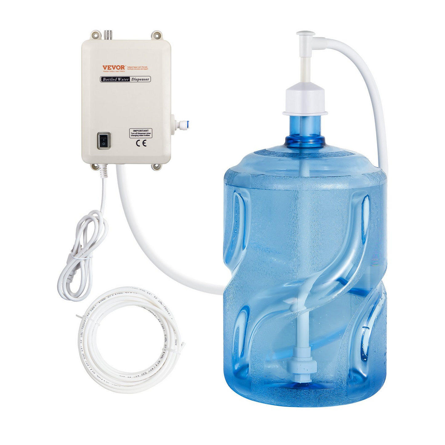 VEVOR 5 Gallon Bottled Water Dispenser Pump System Water Dispensing Jug Pump