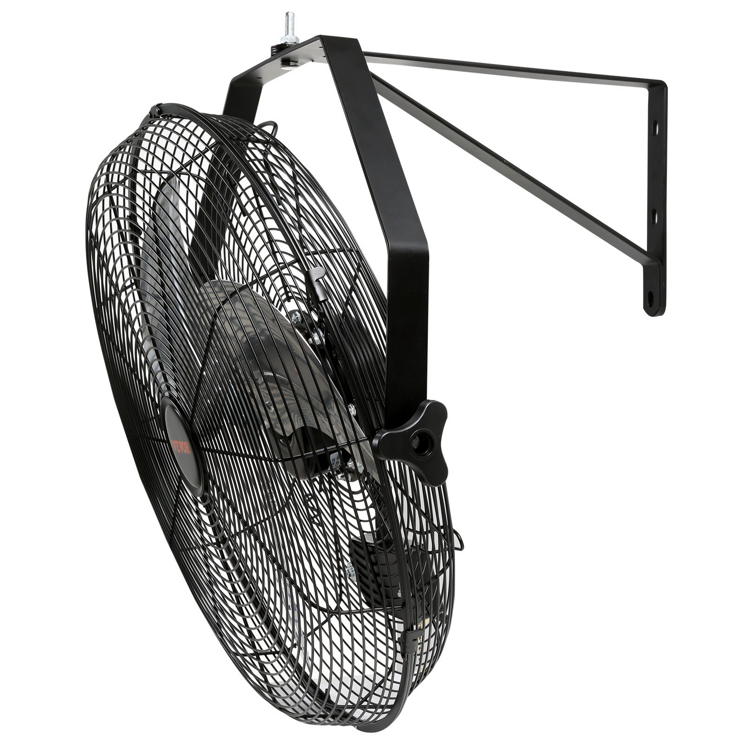 VEVOR Wall Mount Fan, 2 PCS 18 inch Manual 360-Degree Tilt Adjustment, 3-speed High Velocity Max. 4000 CFM Industrial Wall Fan for Indoor, Commercial, Warehouse, Workshop, Basement, Garage