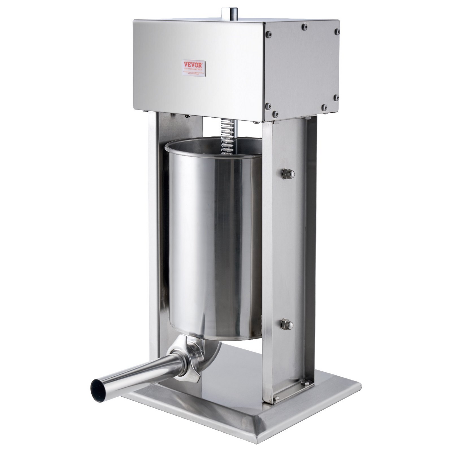 VEVOR Electric Sausage Stuffer 12 L Vertical Meat Stuffer 304 Stainless Steel