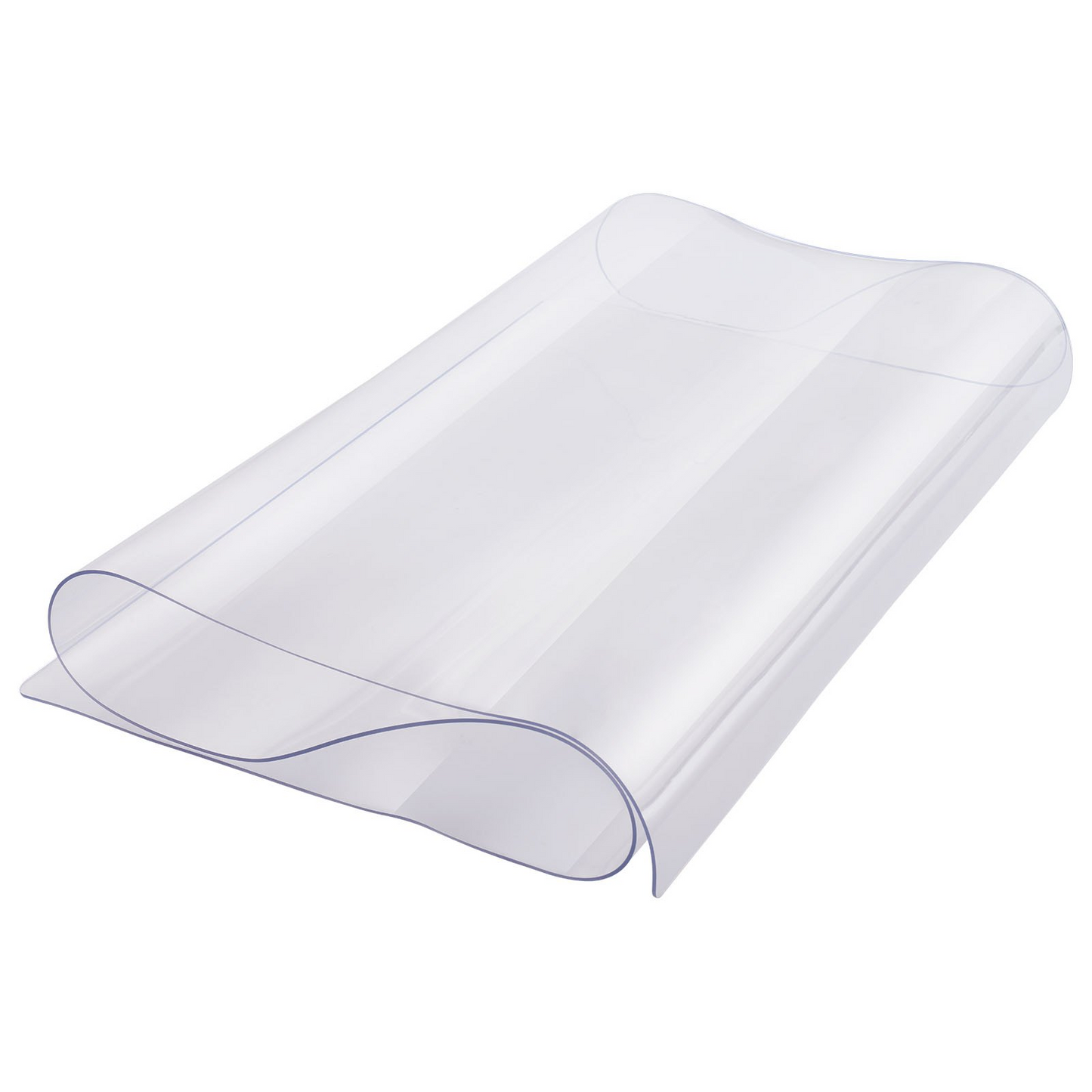 VEVOR PVC Table Protector 16x32 Inch Clear Plastic Desk Protector 1.5mm Thick