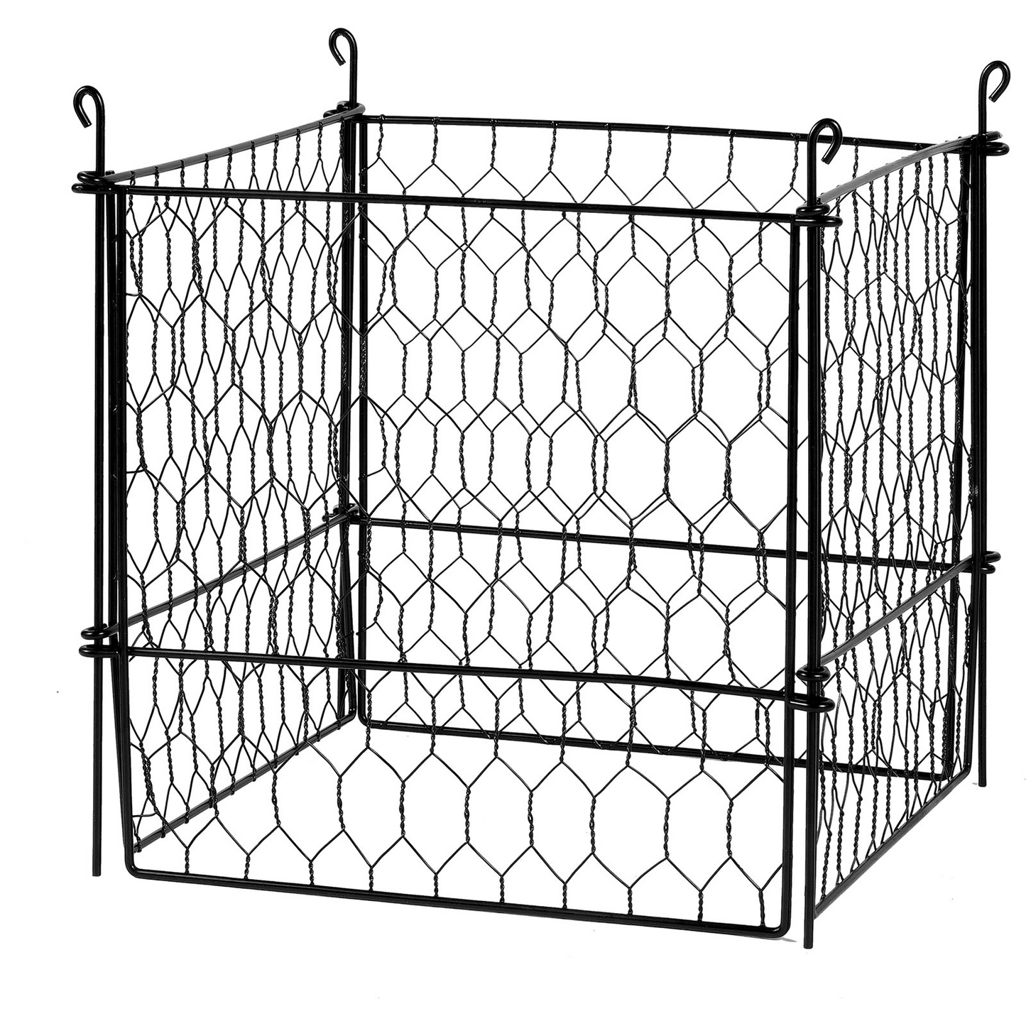 VEVOR 5 Pack Plant Protector from Animals 13.4'' x 13.4'' Metal Plant Cage
