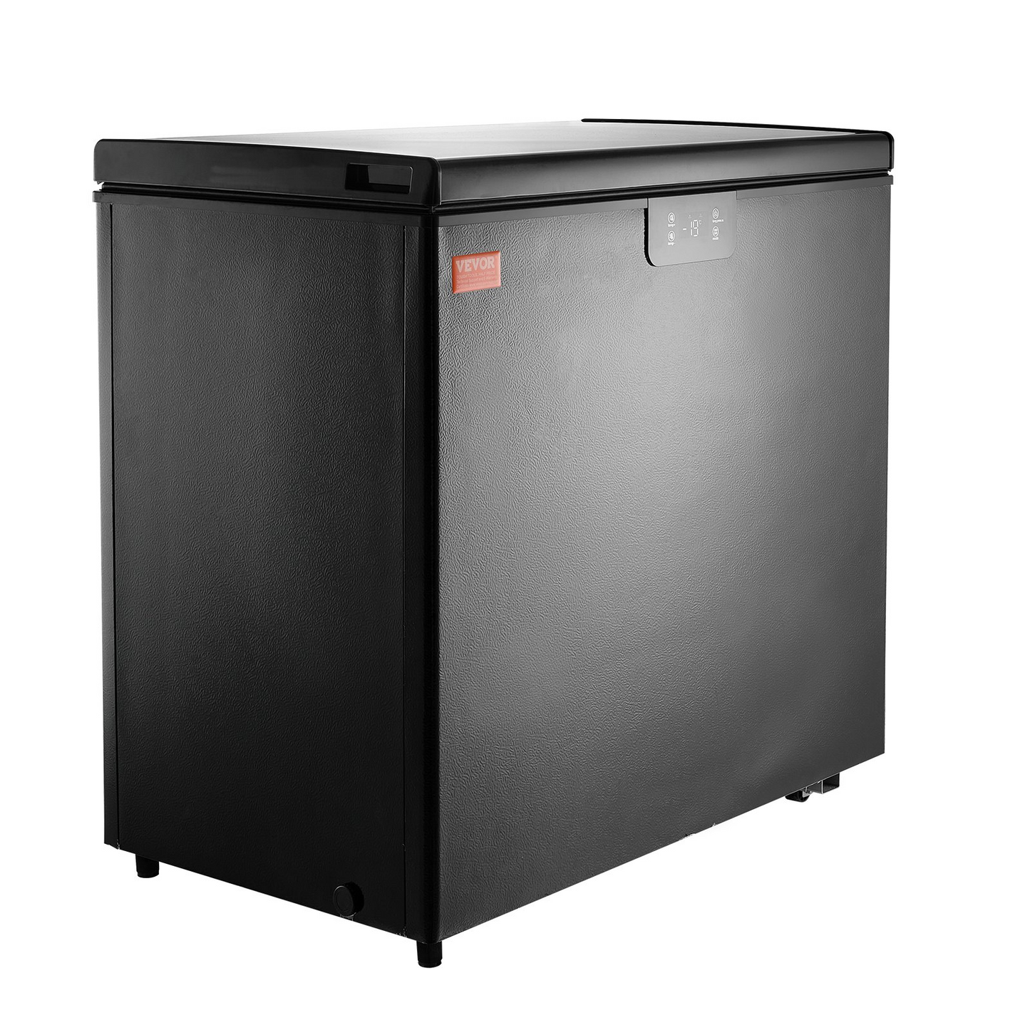 VEVOR Chest Freezer, 7 Cu.ft / 198 L Compact Deep Freezer, Free Standing Top Open Door Compact Freezers with 2 Removable Baskets & Adjustable Thermostat, Energy Saving & Low Noise, Black