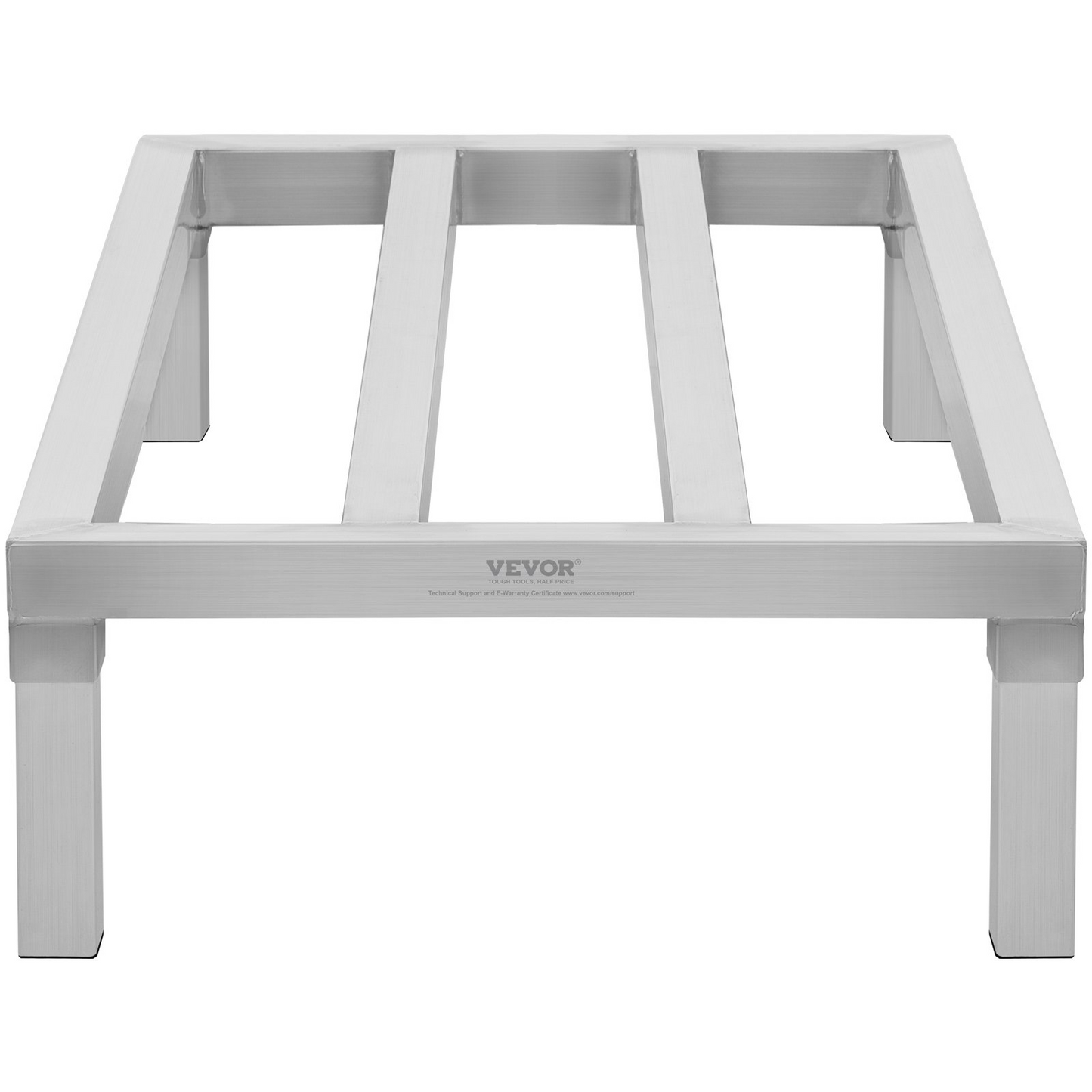 VEVOR Aluminum Dunnage Rack Stationary Dunnage Rack 48” x 20” x 8” Storage Rack