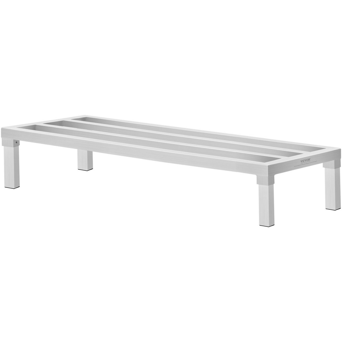 VEVOR Aluminum Dunnage Rack Stationary Dunnage Rack 48” x 20” x 8” Storage Rack
