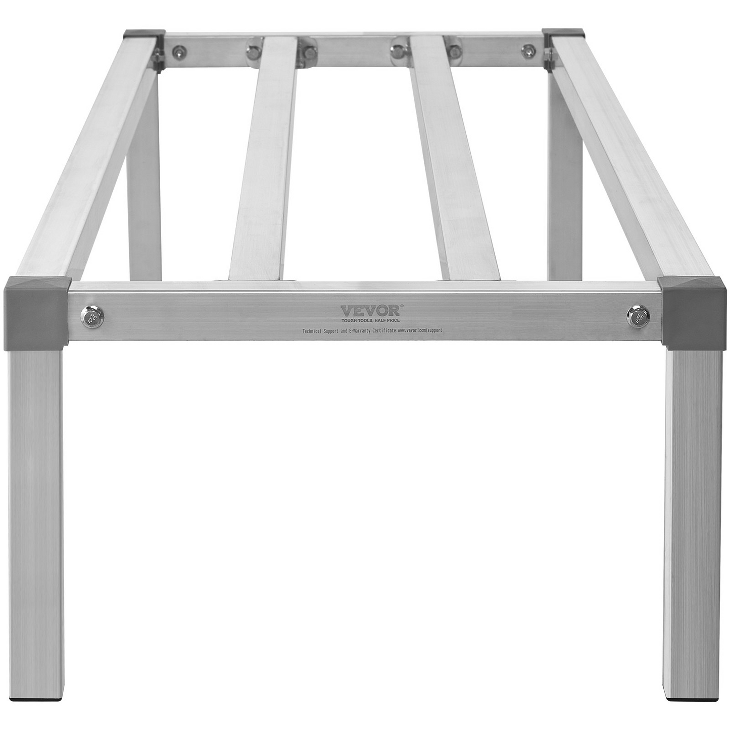 VEVOR Aluminum Dunnage Rack Stationary Dunnage Rack 60” x 20” x 12” Storage Rack