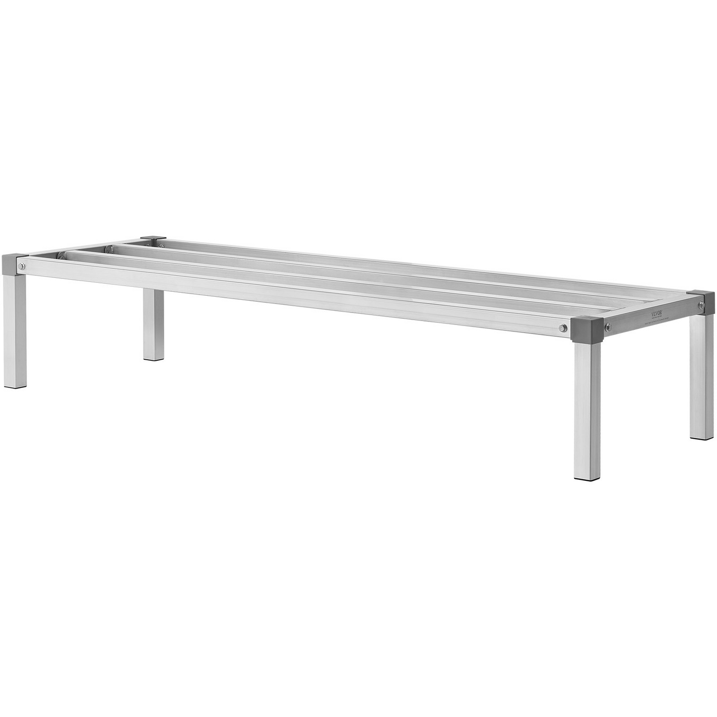 VEVOR Aluminum Dunnage Rack Stationary Dunnage Rack 60” x 20” x 12” Storage Rack