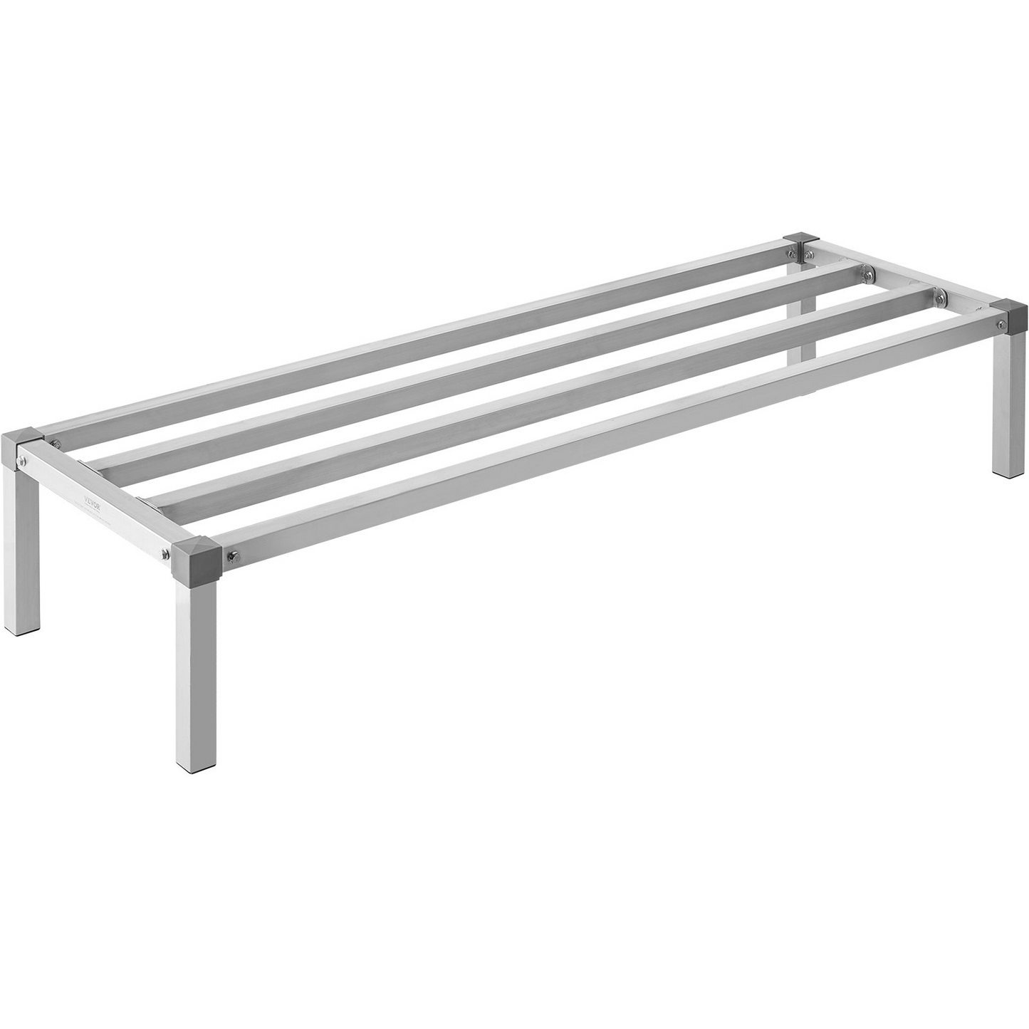 VEVOR Aluminum Dunnage Rack Stationary Dunnage Rack 60” x 20” x 12” Storage Rack