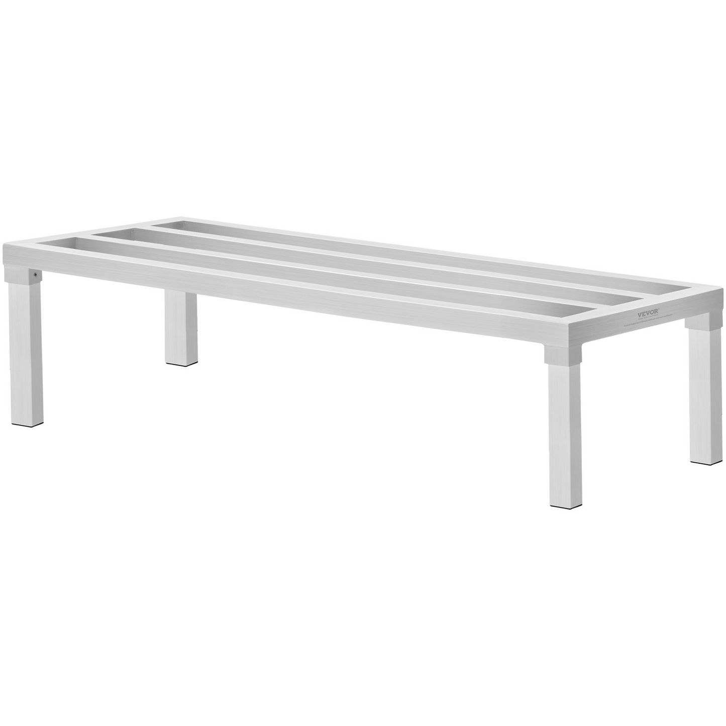 VEVOR Aluminum Dunnage Rack Stationary Dunnage Rack 48” x 20” x 12” Storage Rack