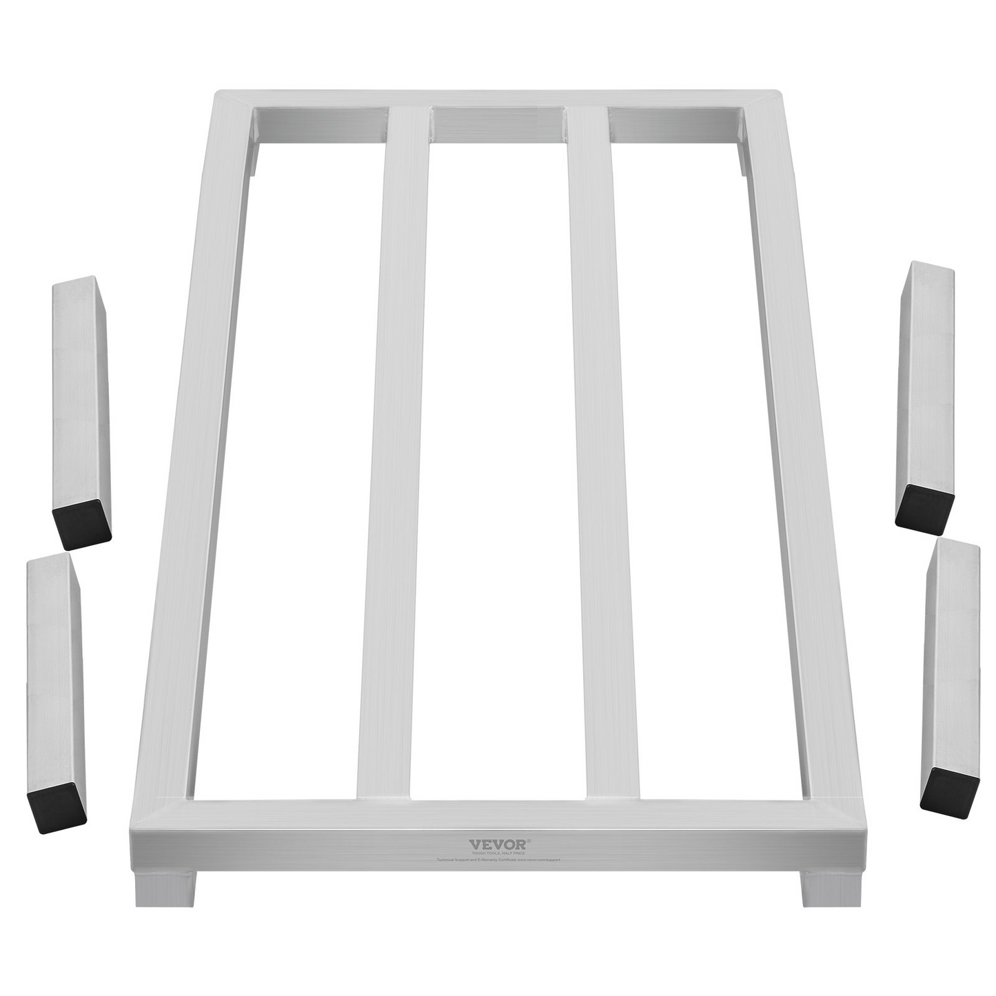 VEVOR Aluminum Dunnage Rack Stationary Dunnage Rack 48” x 20” x 12” Storage Rack