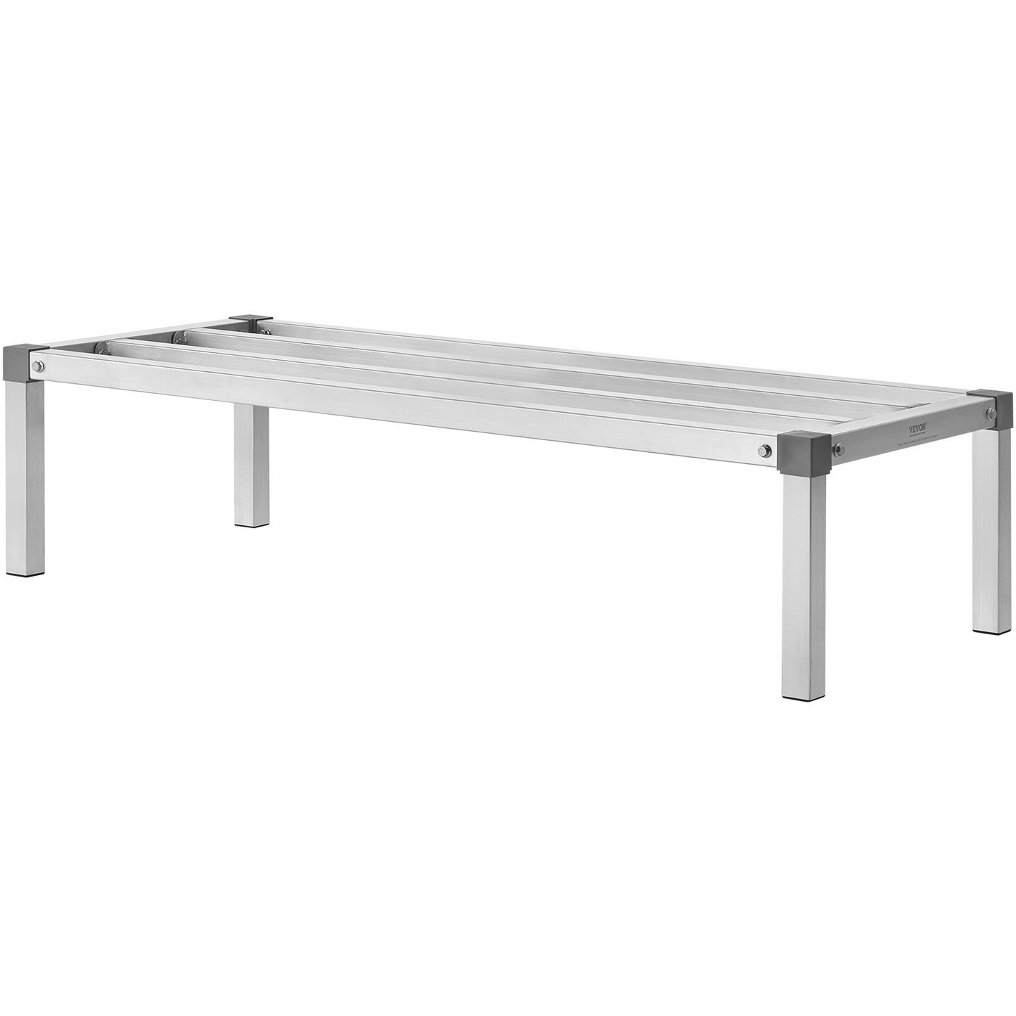 VEVOR Aluminum Dunnage Rack Stationary Dunnage Rack 48” x 20” x 12” Storage Rack