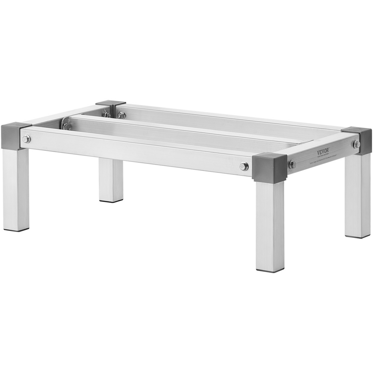 VEVOR Aluminum Dunnage Rack Stationary Dunnage Rack 24” x 14” x 8” Storage Rack