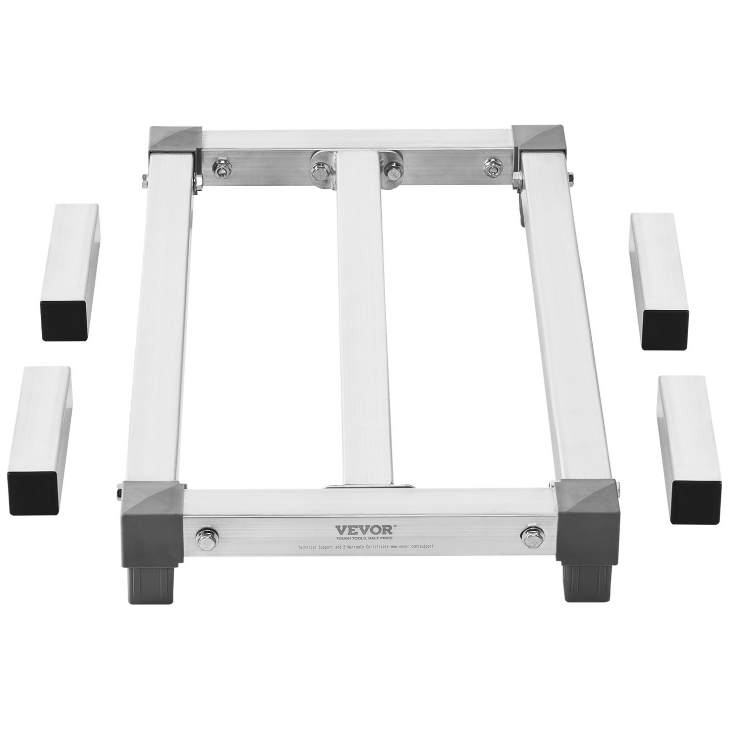 VEVOR Aluminum Dunnage Rack Stationary Dunnage Rack 24” x 14” x 8” Storage Rack