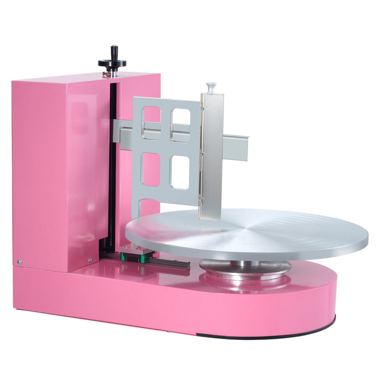 VEVOR Cake Decorating Machine Cake Frosting Spreading for 4" to 16" Cake Pink