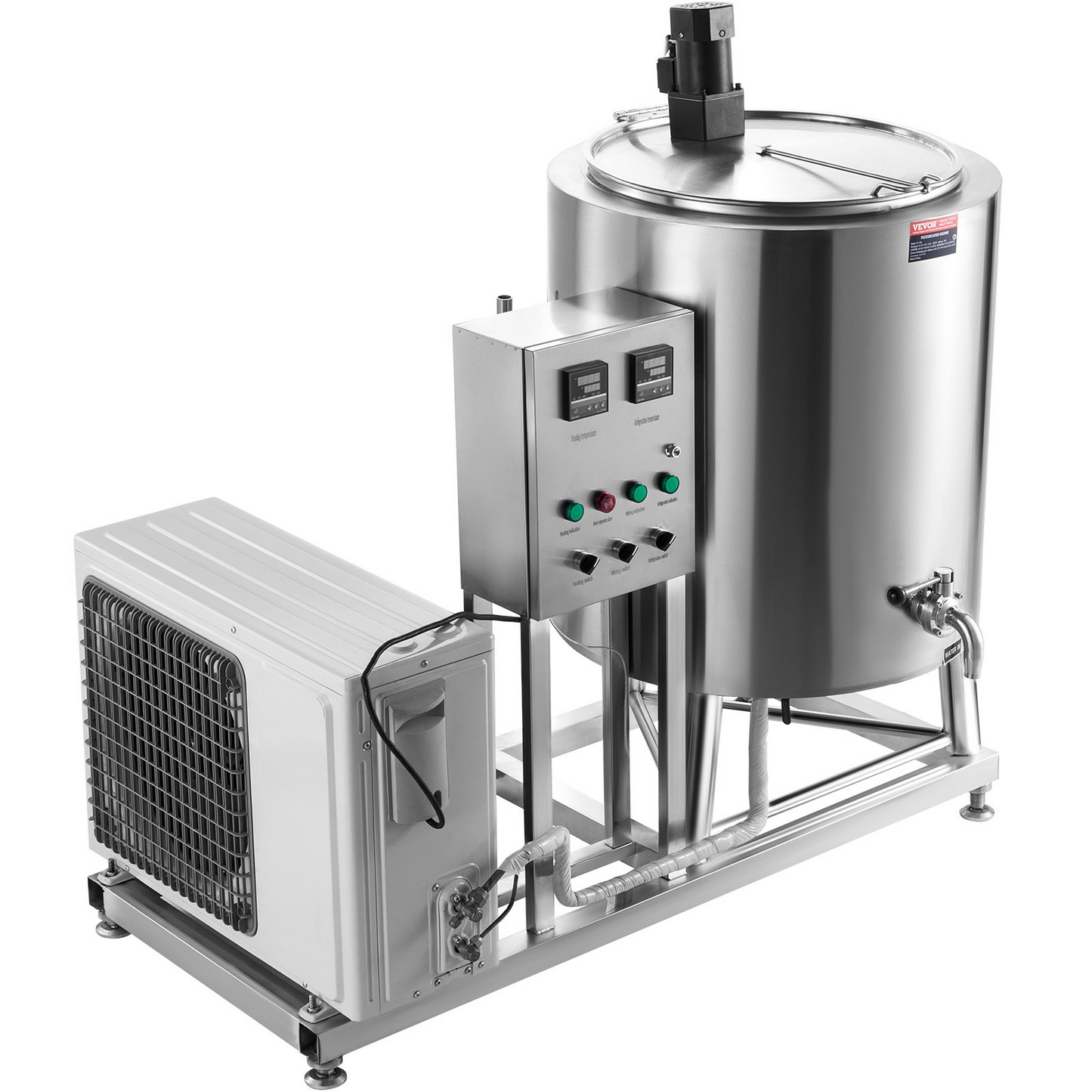 Commercial Milk Pasteurization Machine 150L Pasteurizer for Milk Sterilization