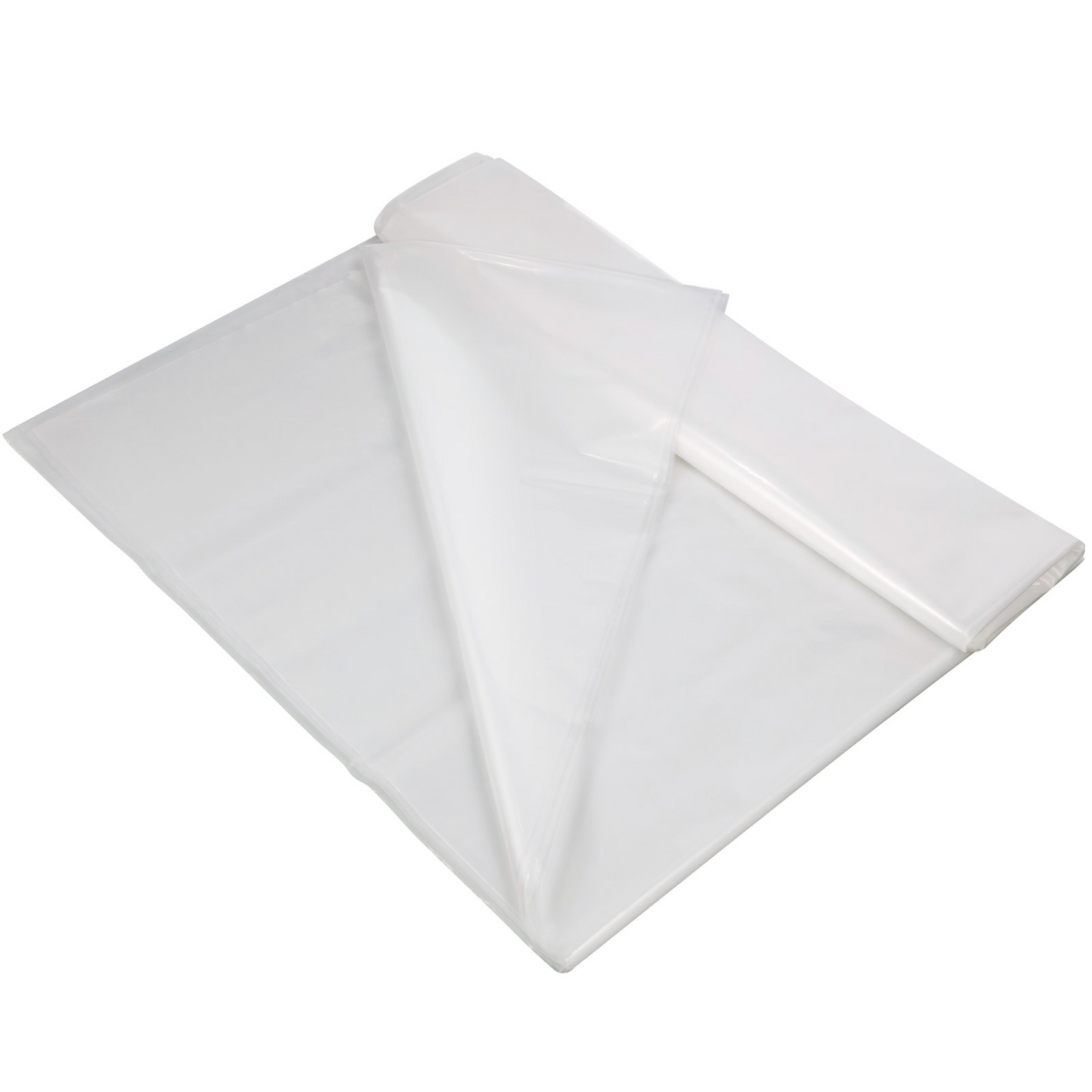 VEVOR Greenhouse Film, 10' x 100' Greenhouse Plastic Sheeting, 6 mil Thickness Suncover Greenhouse, 4 Year Clear Polyethylene Cover, UV Proof Farm Plastic Supply for Gardening, Farming and Agriculture