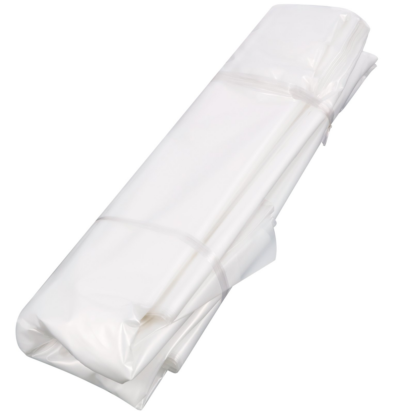 VEVOR Greenhouse Film, 10' x 100' Greenhouse Plastic Sheeting, 6 mil Thickness Suncover Greenhouse, 4 Year Clear Polyethylene Cover, UV Proof Farm Plastic Supply for Gardening, Farming and Agriculture