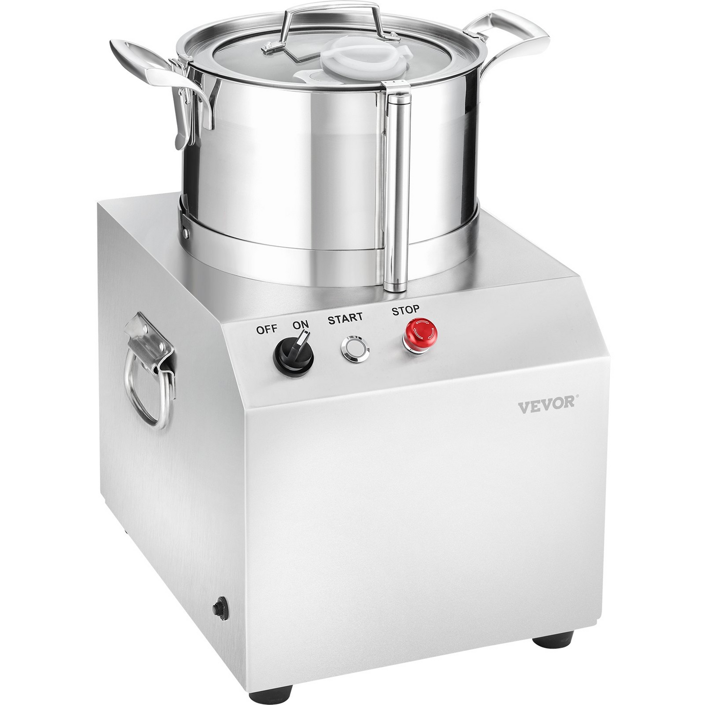 Food Processor Vegetable Chopper 4.3 Quart Food-Grade Stainless Steel Blender