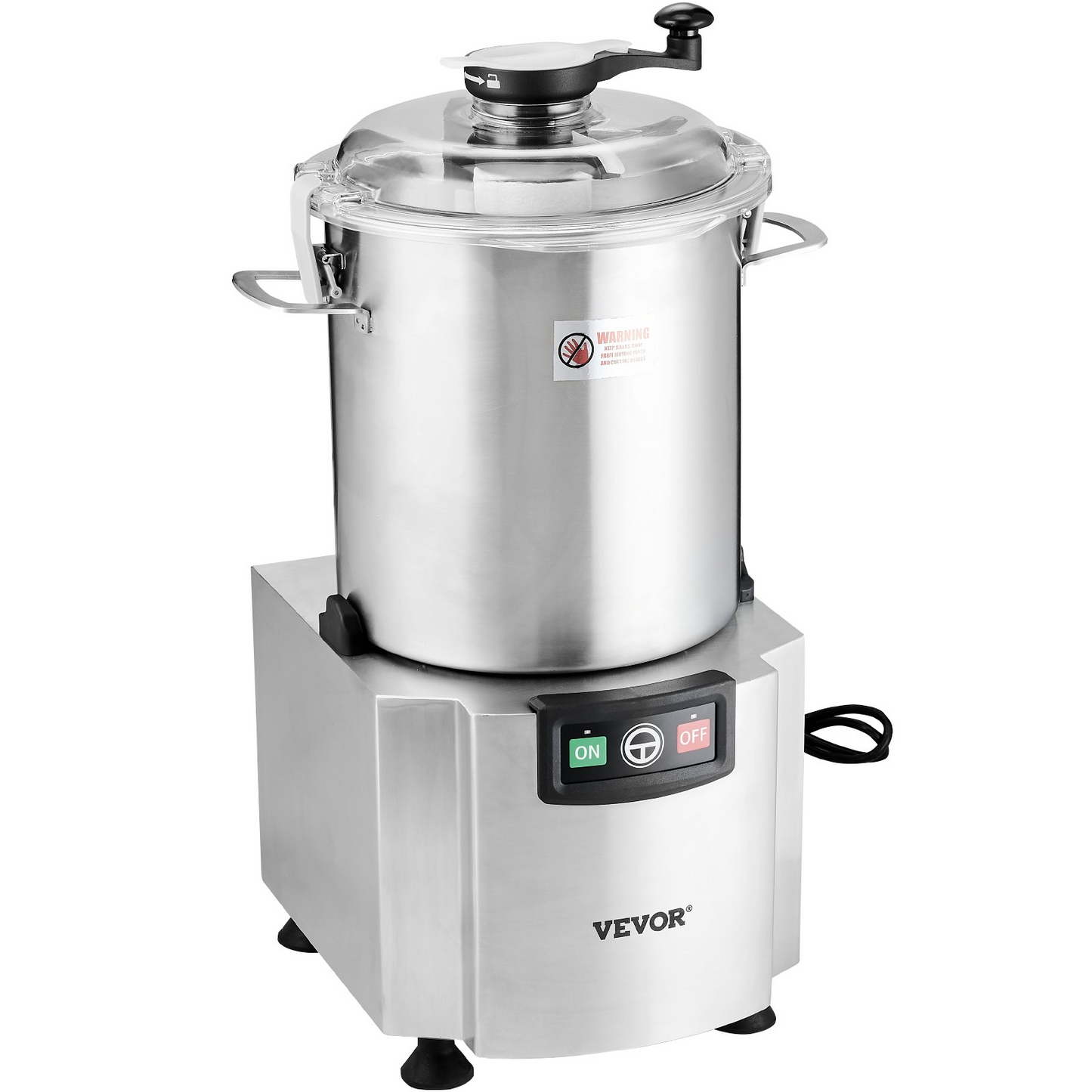 Food Processor Vegetable Chopper 19 Quart Food-Grade Stainless Steel Blender