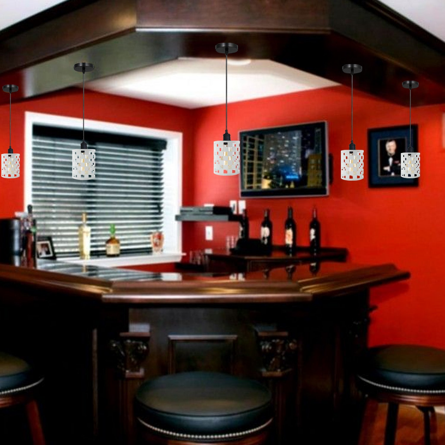 Modern Wire cage Ceiling Pendant Lights~1154