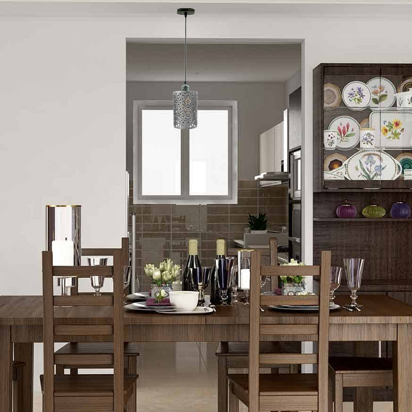 Modern Wire cage Ceiling Pendant Lights~1154