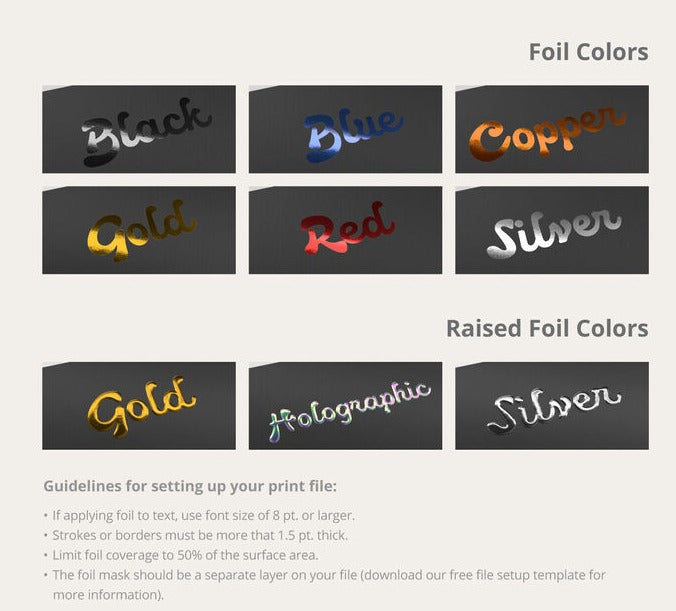 Die-Cut Business Cards