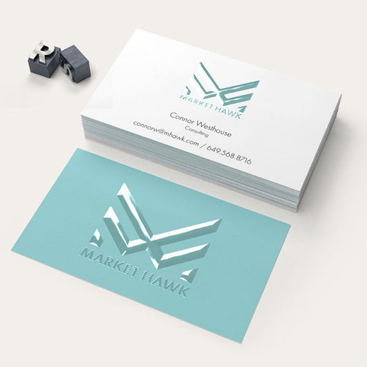 Raised Spot UV Business Cards