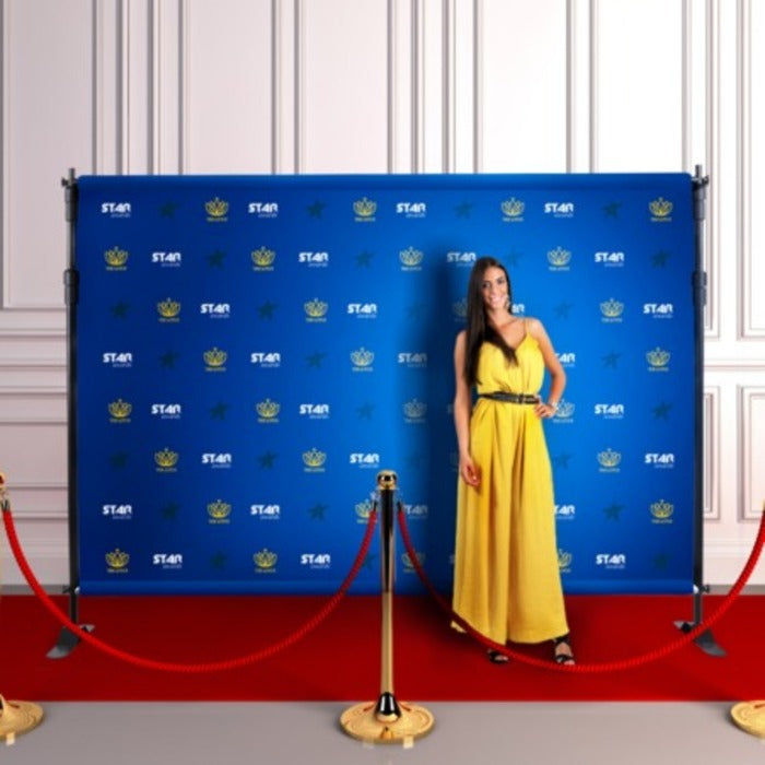 Step and Repeat Banners + Stand (Best Seller)