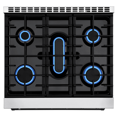 Empava 30GR10 30 In. Pro-Style Slide-in Single Oven Gas Range