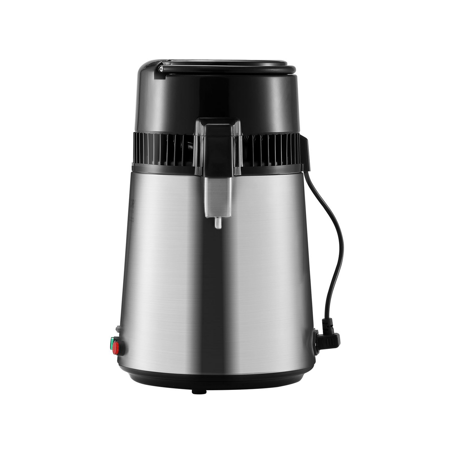 VEVOR Water Distiller, 4L 1.05 Gallon Pure Water Purifier Filter For Home Countertop, 750W Distilled Water Maker, Stainless Steel Interior Distiller Water Making Machine to Make Clean Water, Silvery