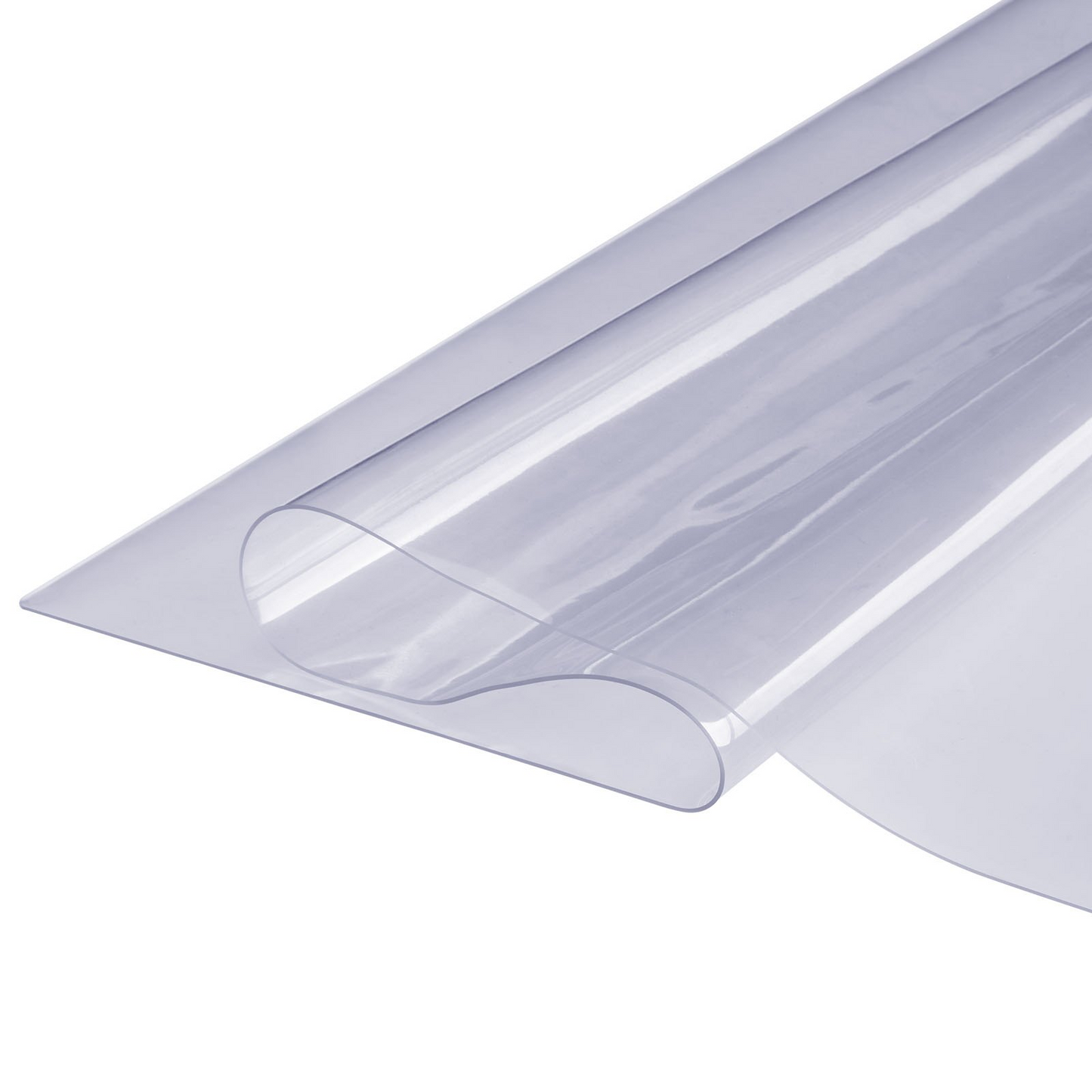 VEVOR Clear Table Cover Protector, 36" x 72" Table Cover, 1.5 mm Thick PVC Plastic Tablecloth, Waterproof Desktop Protector for Writing Desk, Coffee Table, Dining Room Table