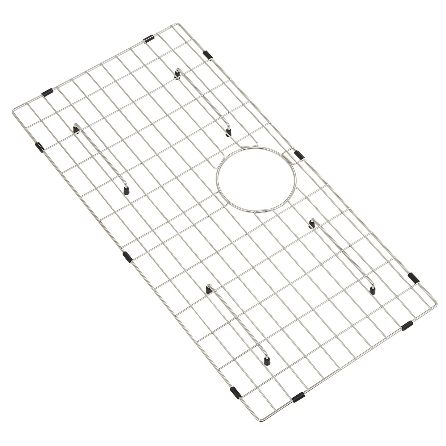 VEVOR Sink Protector Grid, 27.5"x13.5" Stainless Steel Sink Grates, Rear Drain Sink Grates with R5 Corner Radius, Large Sink Bottom Grids, Universal Bowl Rack Sink Accessories For Kitchen Sink, Silver